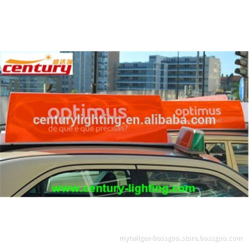 car led roof sign